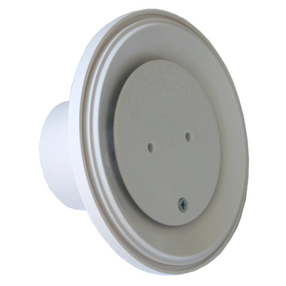 AquaStar Pool Products Adjustable Floor Inlet Fitting 2"S White - 4DIV101