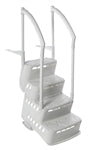 Embassy-Doughboy Biltmor Ladder with Deck Attachments - Beige