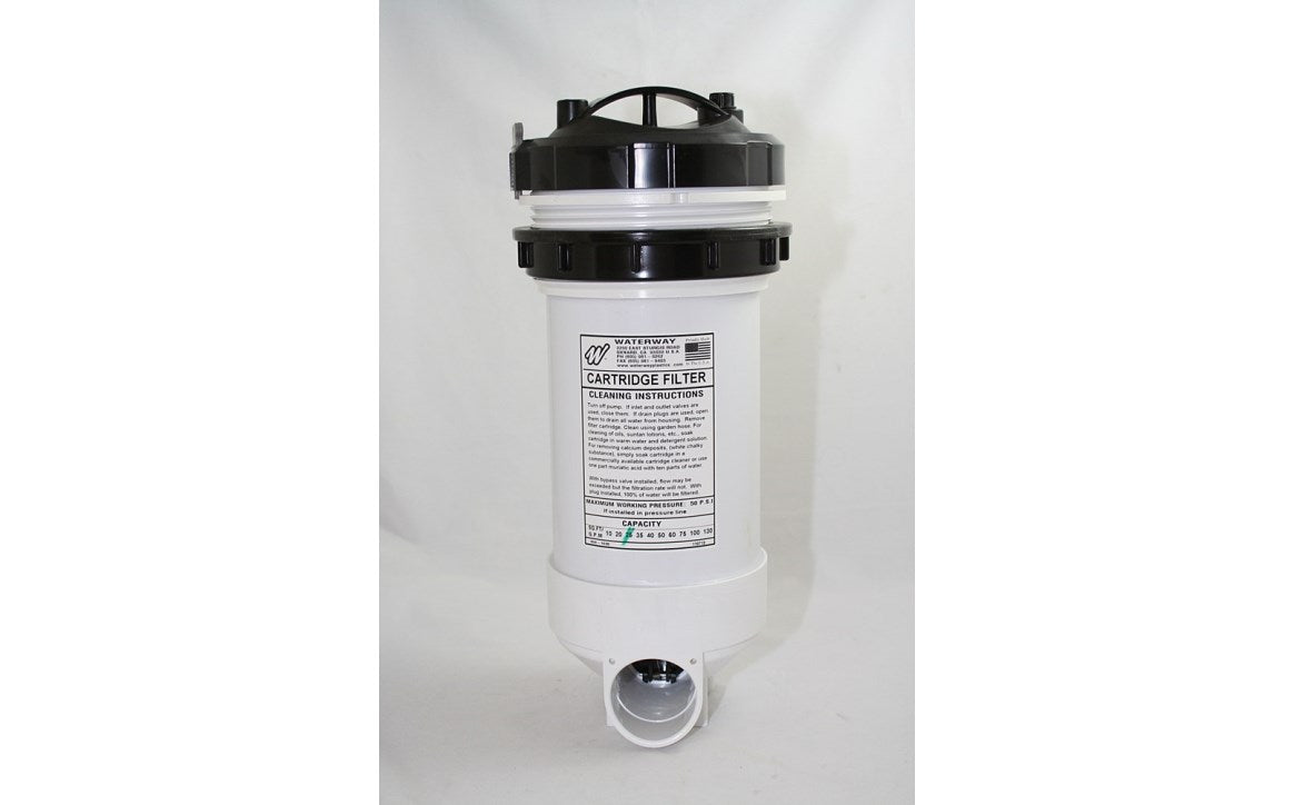 Waterway 502-2510 25 SqFt Top Load Cartridge Filter with Bypass Valve and 2" Slip