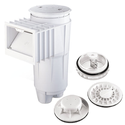 Pentair Water Pool and Spa Inc Bermuda PVC Skimmer with Equal White 2" Slip Conc - 506370