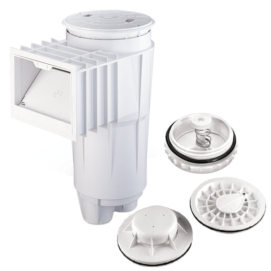 Pentair Water Pool and Spa Inc Bermuda PVC Skimmer with Equal White 2" Slip Conc - 506370