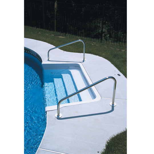 S.R. Smith 36" Deck Mounted Stair Rail 304 Stainless .049 Pair - 50-902