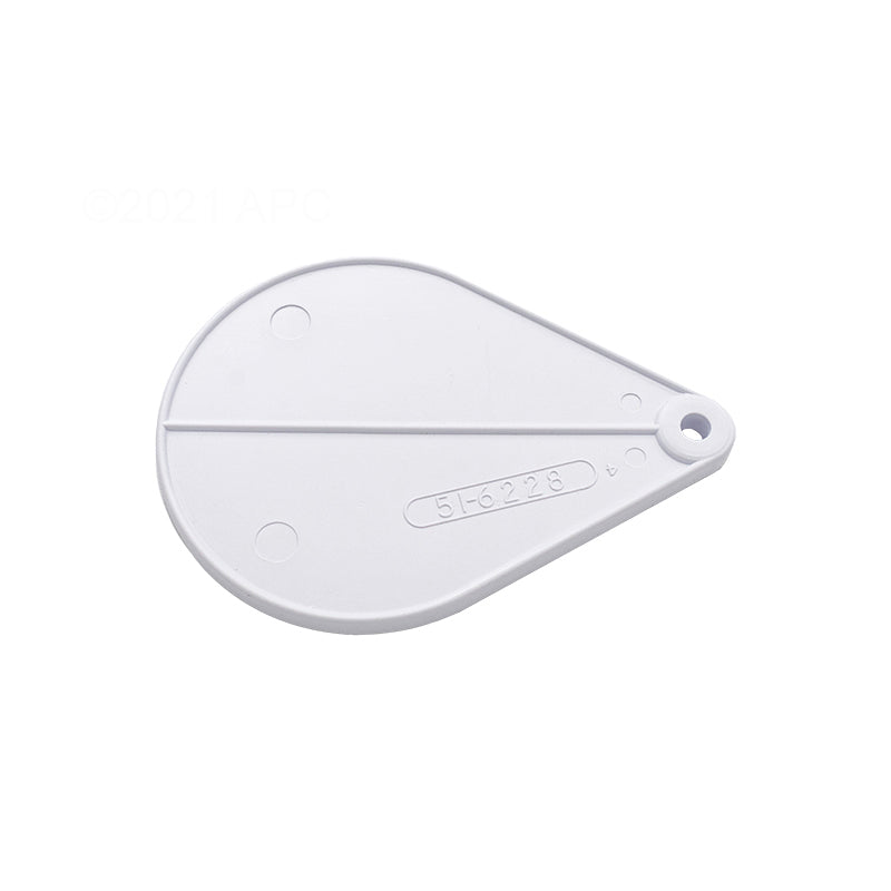 Pentair Bermuda™ Gunite Skimmers Trimmer Plate - 516228Z