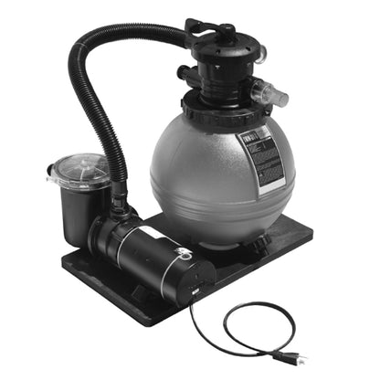 WATERWAY PLASTICS SAND SYSTEM W/ 3' NEMA & TRAP 16" .5HP TWM-30-S | 520-1601