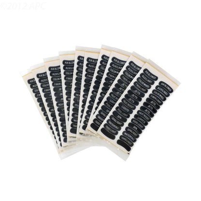 Pentair Label Set For Is4 Spa Remote (10 Pack Sold As Eaches) - 520173Z