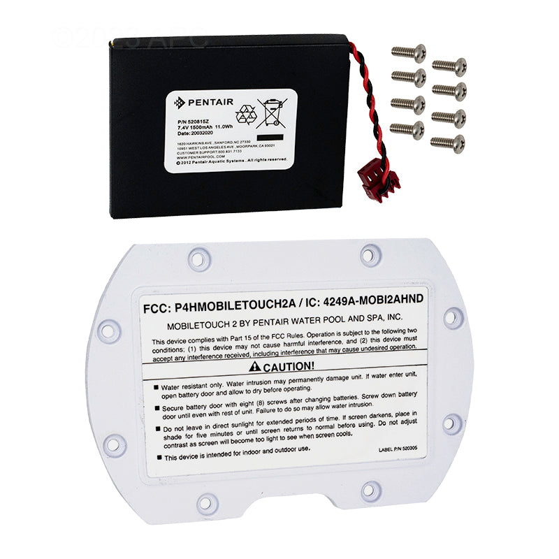 Pentair MobileTouch IntelliTouch Battery Kit - 520815Z