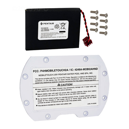Pentair MobileTouch IntelliTouch Battery Kit - 520815Z