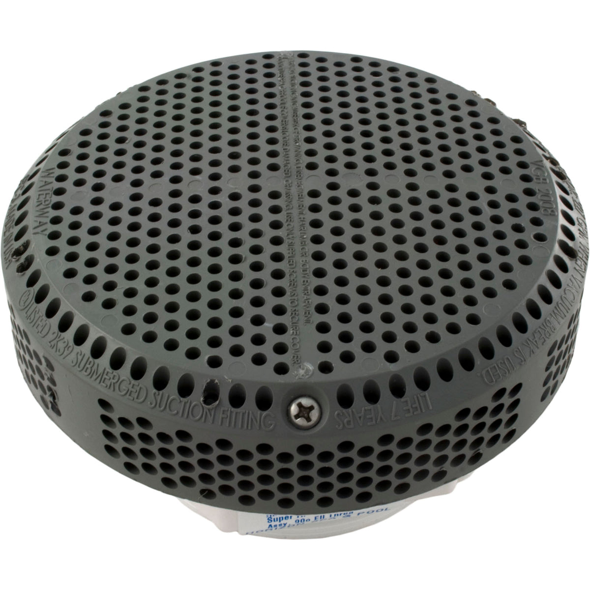 Waterway Super Hi-Flo Suction 5" Gray Vgb 180GPM - 640-3587 V