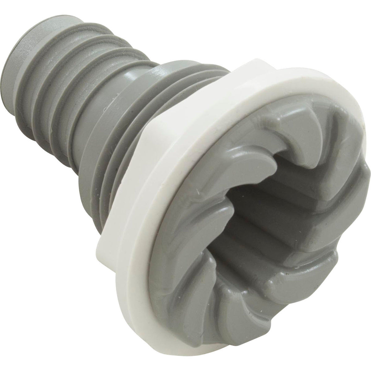 Waterway Swirl Bulkhead Fitting .75" B Gray - 212-1837