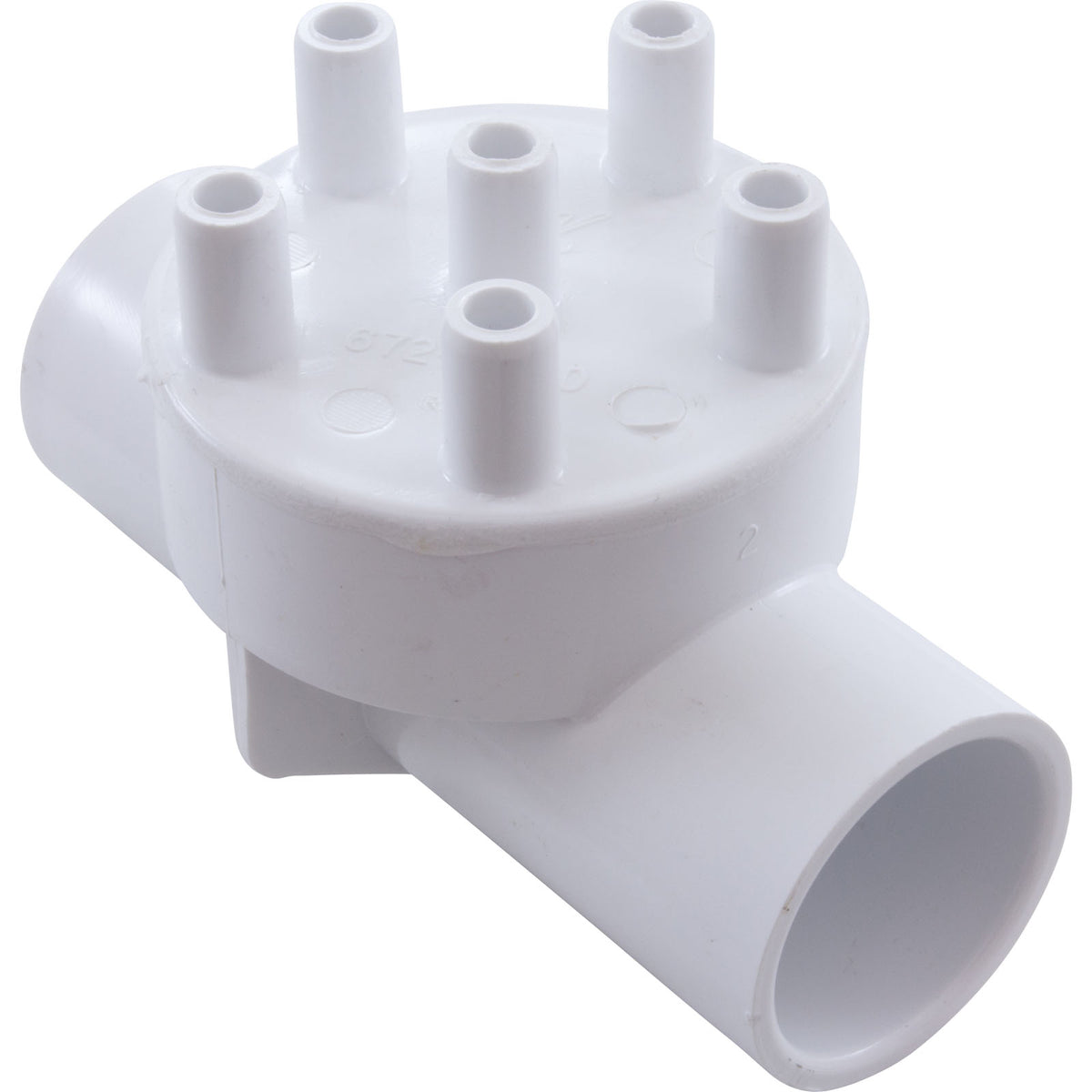 Waterway 3/8"B Ports Manifold 1"Sx1"Sx6 - 672-5060