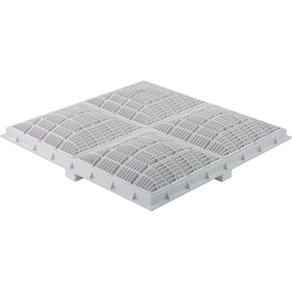 Waterway Suction Cover & Frame 24"x24" White - 640-4760 V