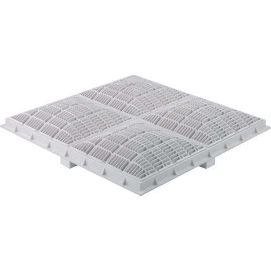Waterway Suction Cover & Frame 24"x24" White - 640-4760 V