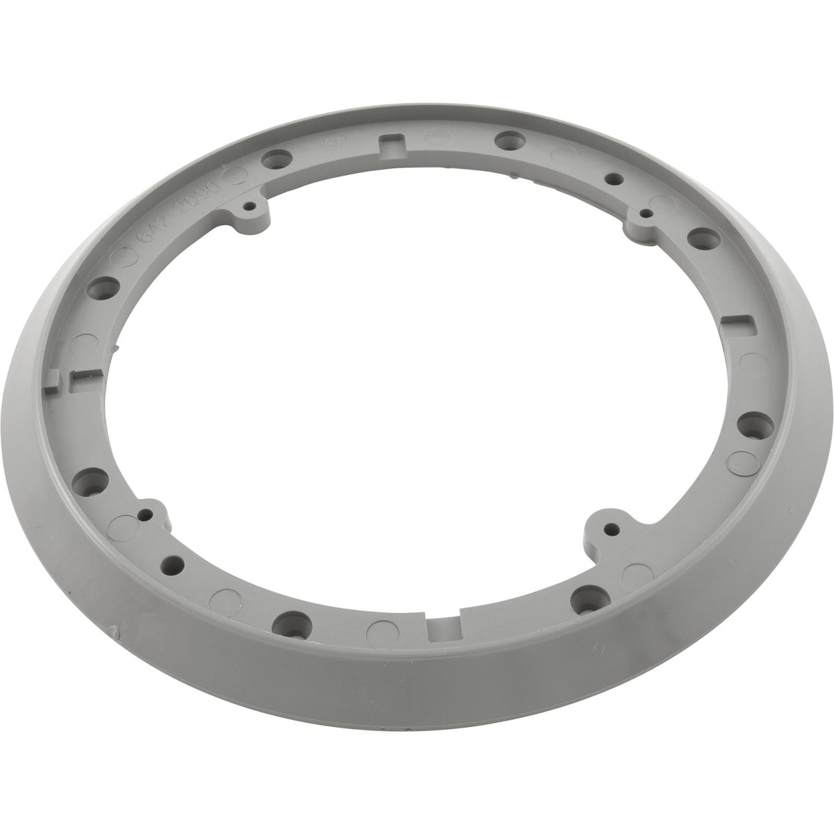 Waterway Mounting Plate Gray with Inserts Main Drain V/l - 642-2097