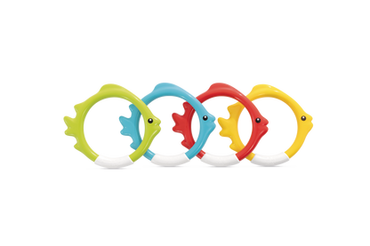Intex Underwater Fish Rings Age 6-UP 4 Color - 55507E