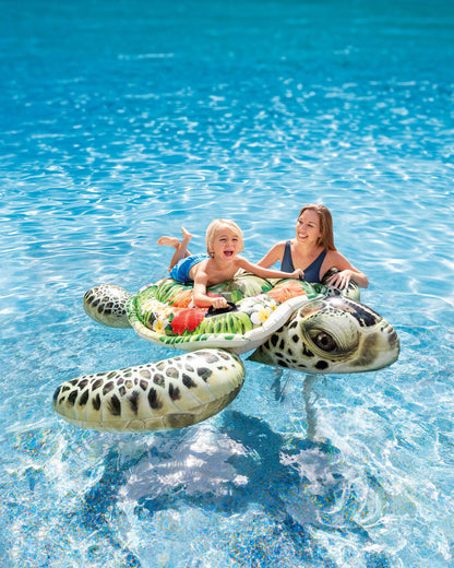 Intex Realistic Sea Turtle Ride-On 75"x67" - 57555EP