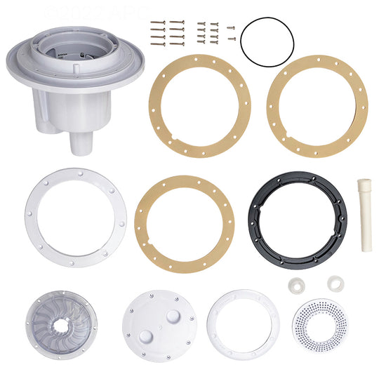 Pentair ColorVision LED Bubbler Vinyl Fiberglass Niche Kit - 580036