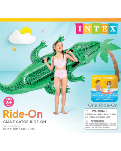 Intex 84" 'gator Ride-On - 58562EP