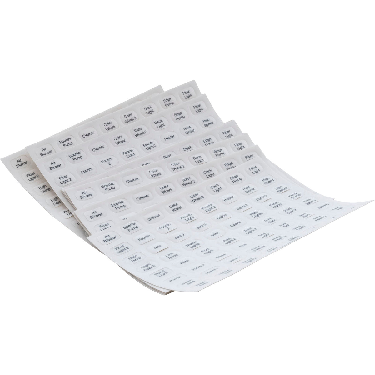 Pentair Lbl Set Features Icp Eztch - 520658