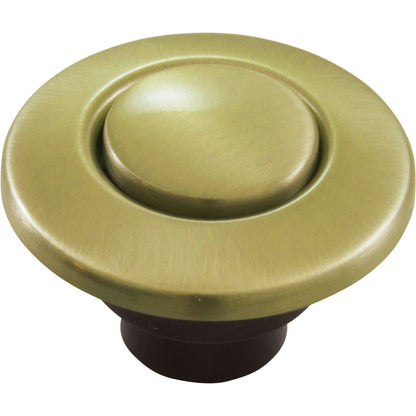 SPA Parts Plus Air Button Trim: #15 Classic Touch, Polished Brass - 951741-000