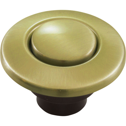 SPA Parts Plus Air Button Trim: #15 Classic Touch, Polished Brass - 951741-000