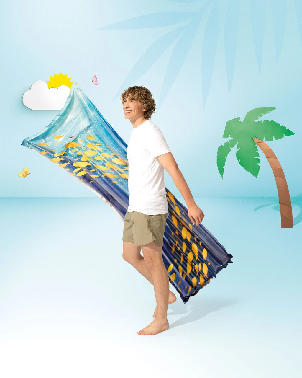 Intex Fashion Air Mat 3 Styles 72"x27" - 59720EP