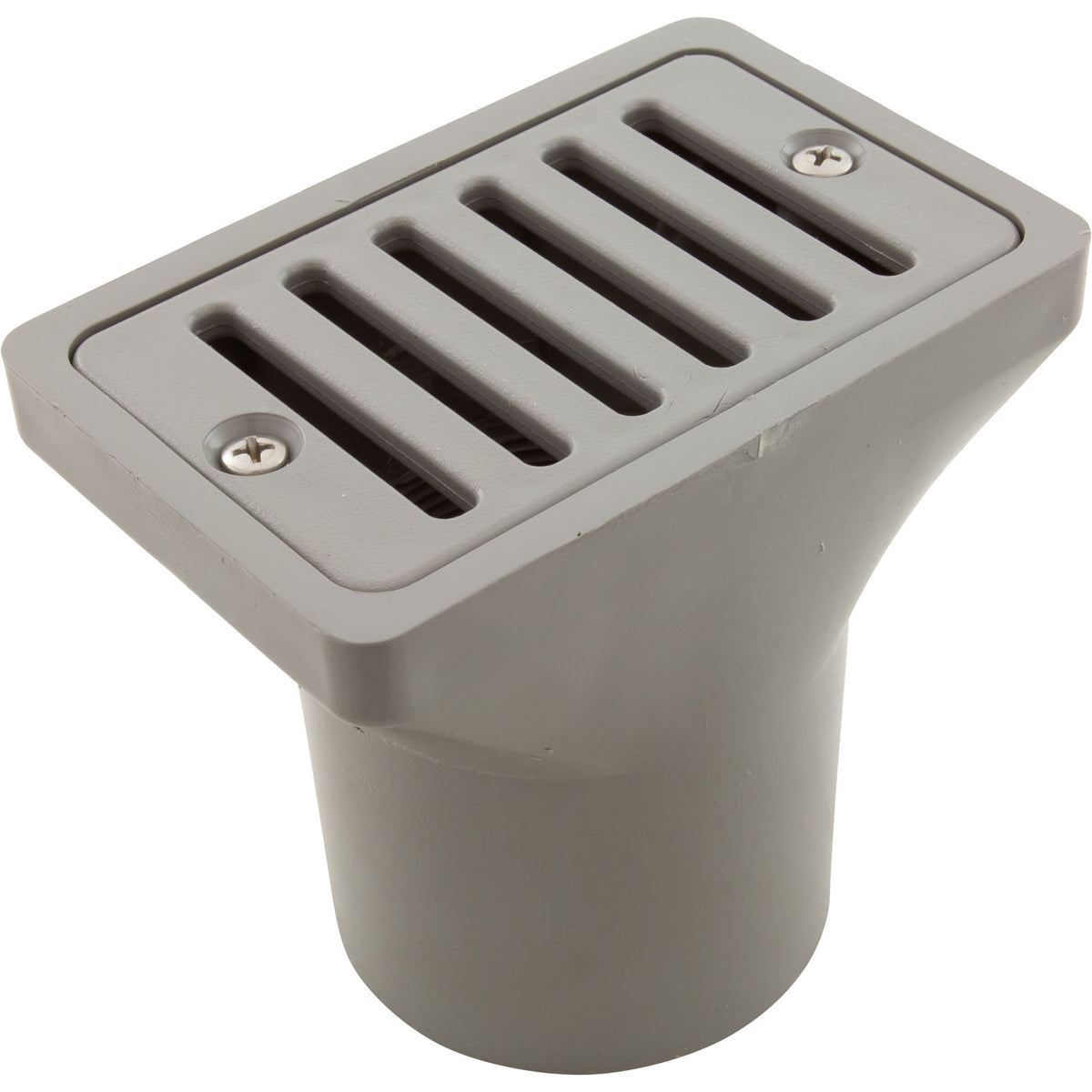 Waterway Gutter/ Deck Drain 2"x4" Gray - 640-2907
