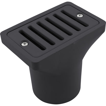 Waterway Gutter/ Deck Drain 2"x4" Dark Gray - 640-2909-DKG