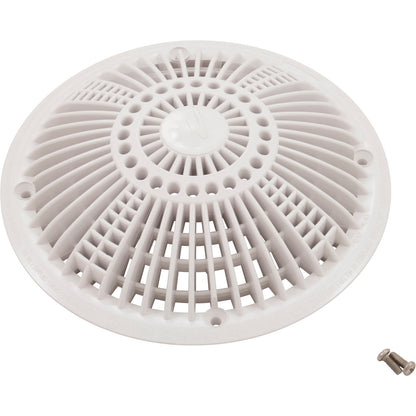 Waterway Tru Flo Drain Cover 8" White - 642-2400 V