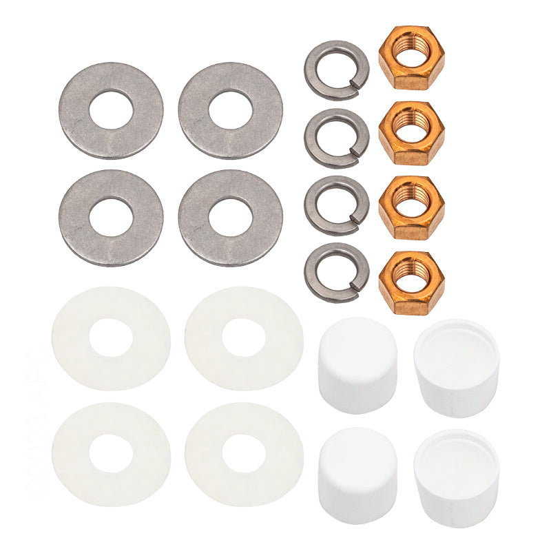 Zodiac Steel Base Bolt Kit 606/ 608 - 69-209-021-SS