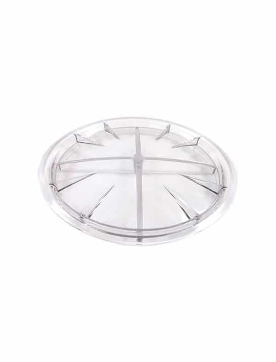 Val-Pak Swimrite 7" S.S. Pot Clear Lid - 7" Dia 397048 - V30-442