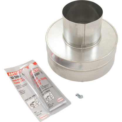 Pentair MasterTemp MAX-E-THERM 400k Metal Flue Collar - 77707-0077