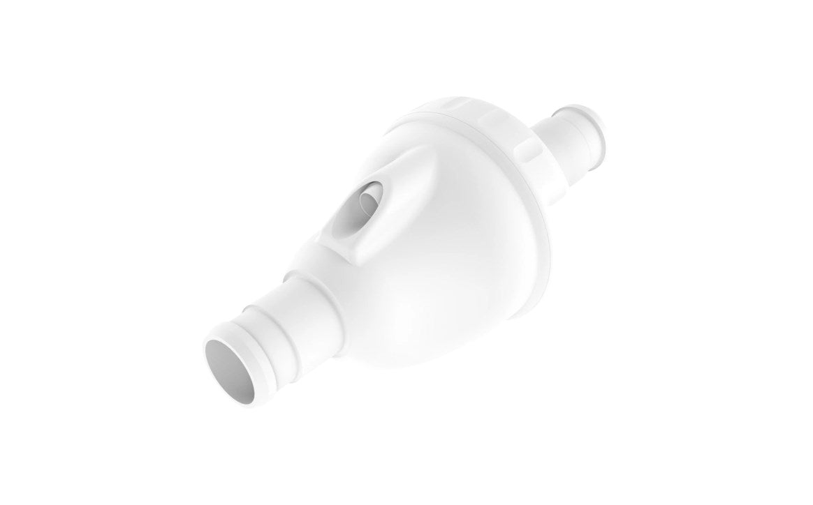 Polaris® 9-100-1200 White In-Line Back-Up Valve for Polaris® Pool Cleaner