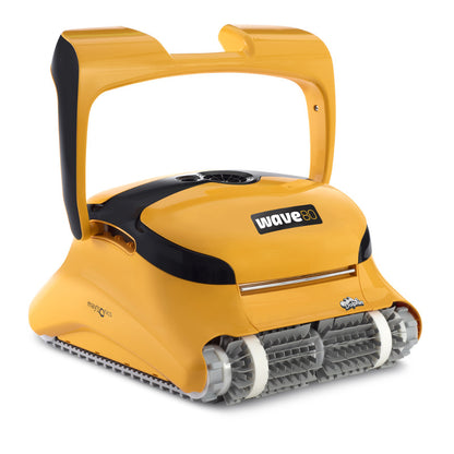 Maytronics Dolphin Wave 80 Commercial Robotic Pool Cleaner with Caddy