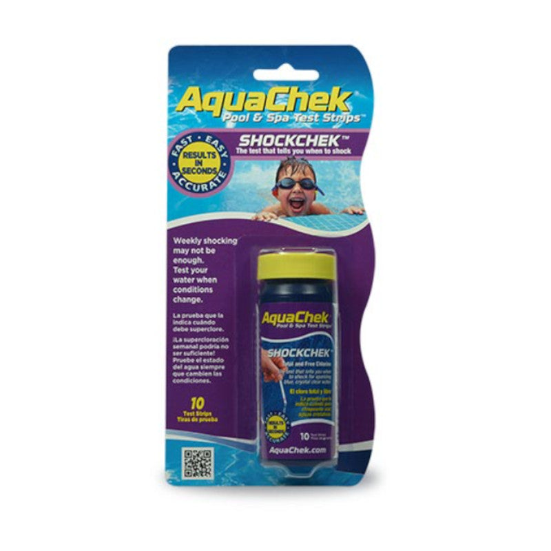AquaChek ShockChek Test Strips, 10 Strips - 512254