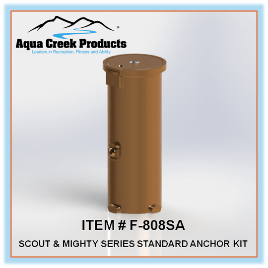 Aqua Creek Concrete Anchor Kit For Scout, Mighty, Ez-2 & Power Ez-2 Lifts | F-04Cajp