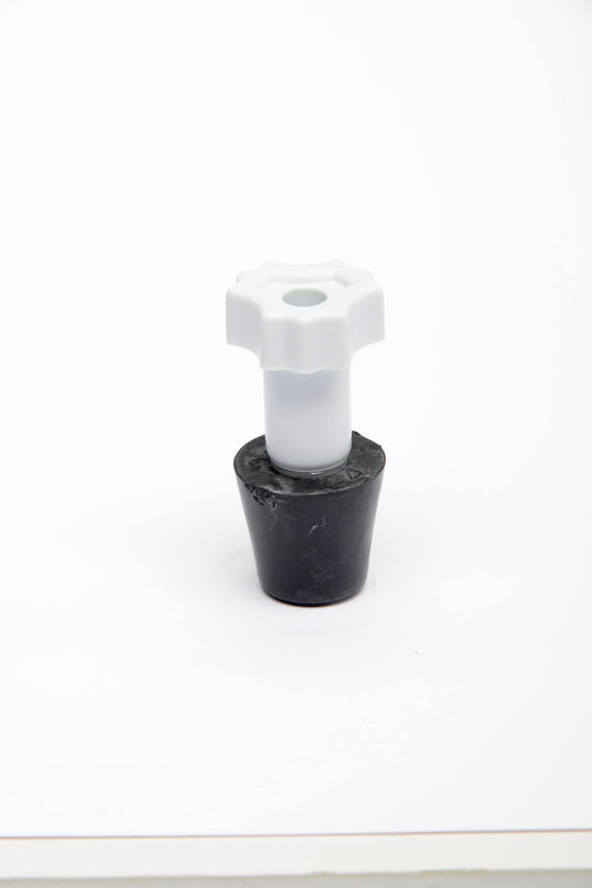 Aladdin Rubber Winter Plug #4 w/ White Easy Grip Knob for 3/4" & 1" Pipe