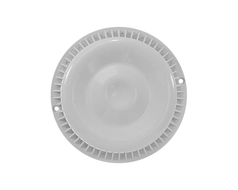 Afras Anti Vortex Cover w/2 Screws, Round, White | 11064W