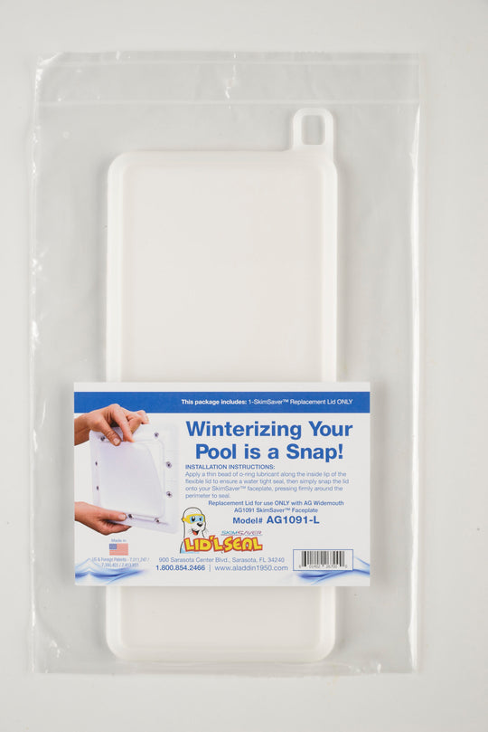 Aladdin SkimSaver Winterizing Lid Only (Lid’L Seal) for Widemouth Skimmers, Above Ground - AEQAG1091L
