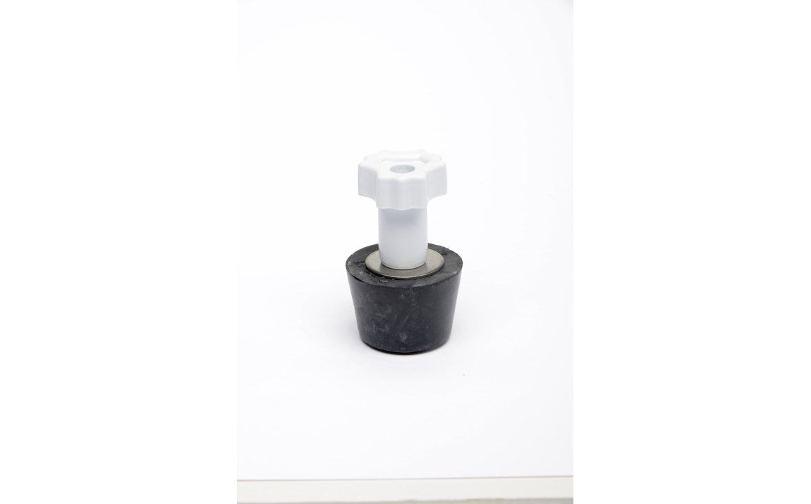 Aladdin Rubber Winter Plug #7 w/ White Easy Grip Knob for 1-1/4" Pipe - 800-7