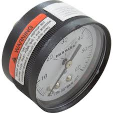 American Granby Back Mount Press Gauge 30 PSI 1/4" - IPPG302-4B