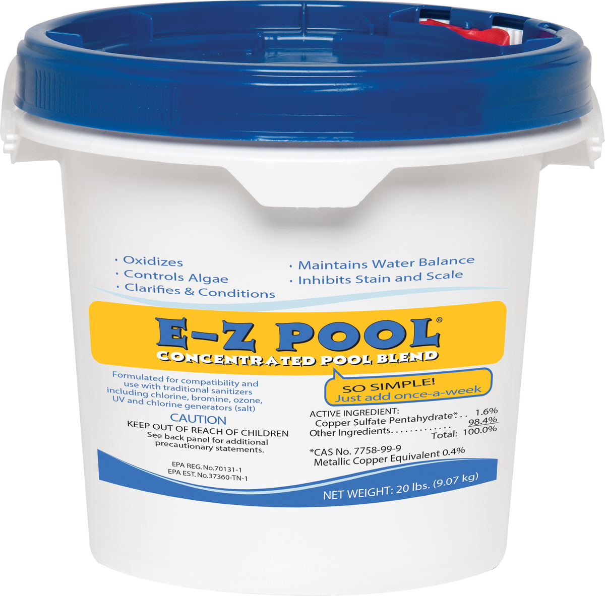 E-Z Pool All In One Pool Care Solution, 20 lb | EZP20
