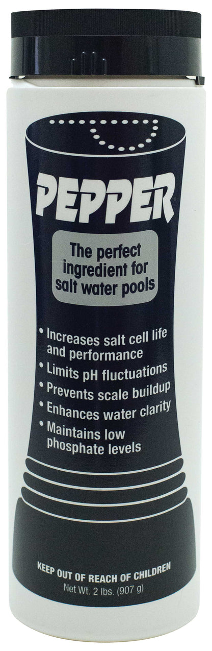 Pepper Salt Water Pool Maintenance Chemical Balancer | PEP2