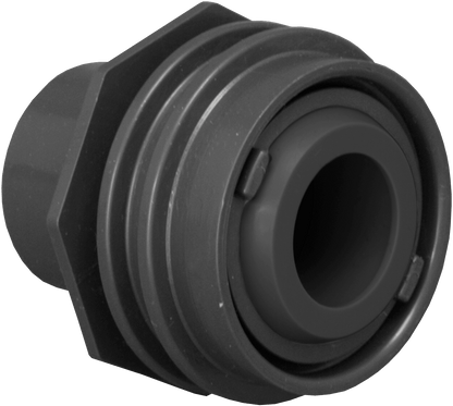 AquaStar Pool Products Flush Mount Return Fitting 1"S/1.5"SPG 1" Eye White - 301
