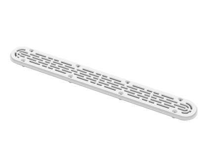 AquaStar Pool Products Channel Drain Frame & Grate 32" Black Flat - 32CDFLFR102