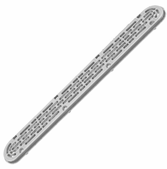 AquaStar Pool Products Channel Drain Frame & Grate 32" Light Gray Flat - 32CDFLFR103