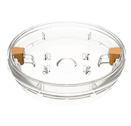 AquaStar Fill-Lid 10" Fillable Standard Skimmer and Autofill Cover/Frame, Round, Light Gray | FL10103