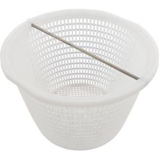 AquaStar Pool Products Skimmer Basket W/ SS Handle White - SK6