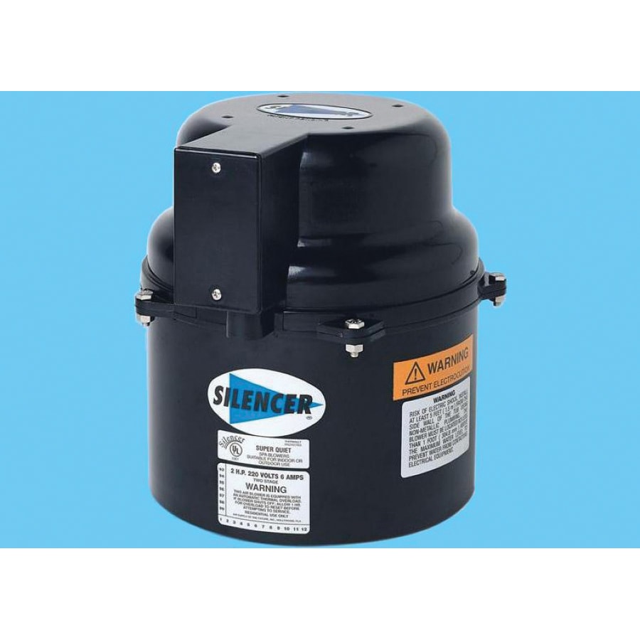 Air Supply Silencer Quiet Air Blower Air Supply 1.5HP 240V - 6315241