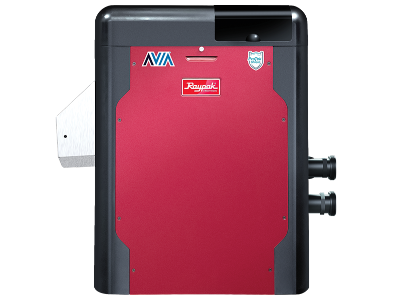 Raypak 018045 Pool Spa Heater Digital LowNox Gas Heater