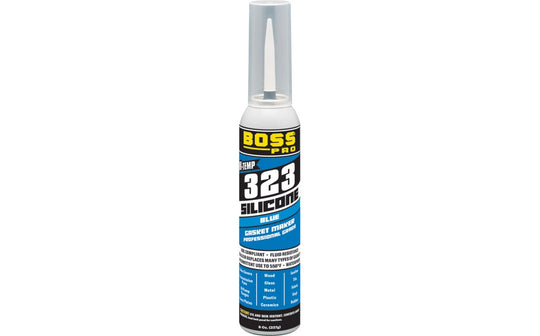 Boss Hi-Temp Blue Gasket Maker 8OZ 323 - 142200
